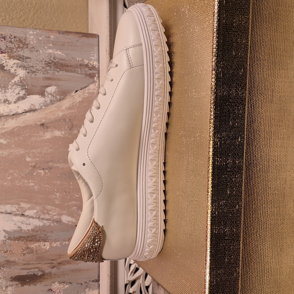 Michael Kors - Grove Embellished Leather Sneaker - Picture 14 of 14